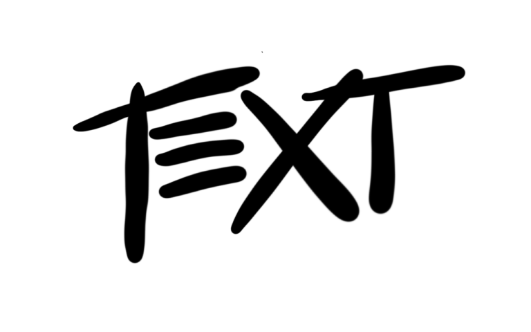 text